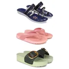 Combo of Flats with Slippers & Sliders for Women 