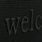 Rubber Doormat, Black 