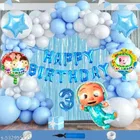 Coco Melon Theme 3rd Happy Birthday Decoration Items For Girls, Multicolor, Pack of 112