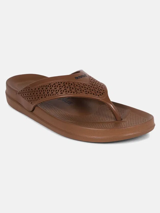 action Flip Flops (Tan, 7)