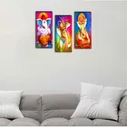 MDF 3 Pcs Designer Wall Painting for Home & Office 
