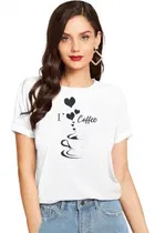 Half Sleeves Printed T-shirt for Women & Girls 