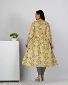 Floral Printed Flared Kurti for Women 