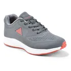 Sports Shoes for Men, Grey & Red 