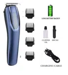 AT-1210 Rechargeable Trimmer for Men & Women (Navy Blue)
