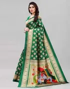 SVB प्रिंटेड साड़ी फॉर वीमेन 