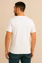 Round Neck Printed T-Shirt for Men, Set of 2 