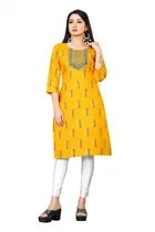 A-Line Cotton Kurti for Women 