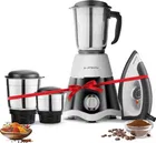 Longway Super Dlx 700 W Juicer Mixer Grinder + Dry Iron  (Super | 3 Jars | Black, Grey)