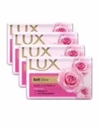 Lux Radiant Glow Rose Soap 4X41 g (Pack Of 4)