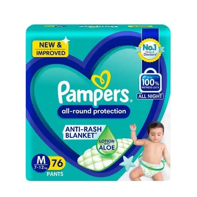 Pampers Pants M 76 units