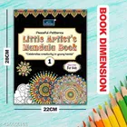 Peaceful Patterns Little Artist’s Mandala Book – 1 for Kids | Creative Mandala Colouring Book for Children | Relaxing Art Activities for Brain Development, Focus Building & Early Learning | Perfect Birthday Gift & Homeschooling Activity Book
