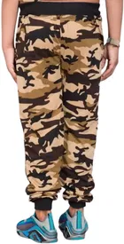 Cotton Blend Regular Fit Trackpants for Boys & Girls 