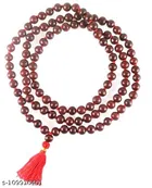 Red Sandalwood Mala Beads Wood Chain for Men