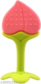Baby Fruit Shape Silicone Teethers Soft Stick Chews Nibbler For Baby Dental Care