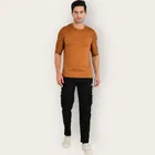 Lycra Nylon Logo Printed Track Pant for Men 