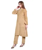 Super Soft Solid Kurti with Pant for Women 
