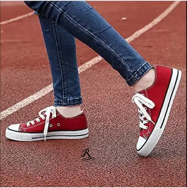 Sports Shoes for Men (Red, 9)