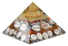 Rudraksha Gomti Chakra Energy Generator Vastu Correction Crystal Yantra , Multicolor