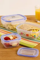 Lock & Seal Square 3 Pcs Set 