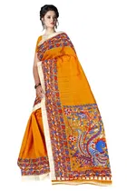 Silk Kalamkari Saree for Women 