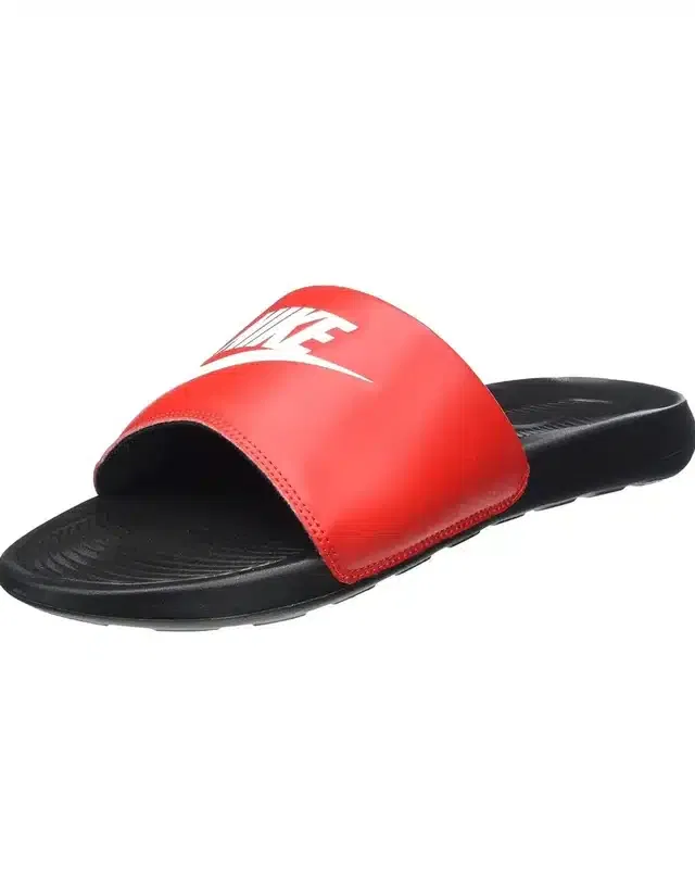 Slider for Men (Black & Red, 10)