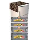 PVC Printed Refrigerator Top Cover with Mats 