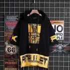 Half Sleeves Hoodie T-shirt for Men 