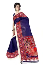 Silk Kalamkari Saree for Women 