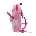Soft Fabric Pink And White Angel Baby Girls School Bag