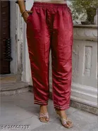 Embroidered Chanderi Silk Kurta Set for Women 