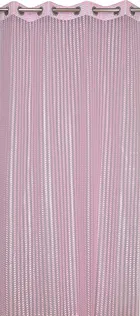 Sheer Plain Pink Door Curtain 7ft Pack of 1