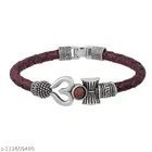 Leather Bracelet for Men, Pack of 10