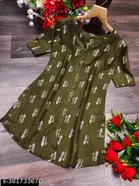 Rayon Three Quarter Sleeves Top for Women 