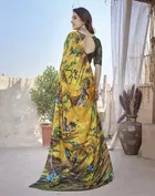 Chiffon Printed Saree for Women 
