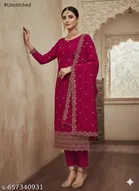 Vichitra Silk Pakistani Suits for Women 
