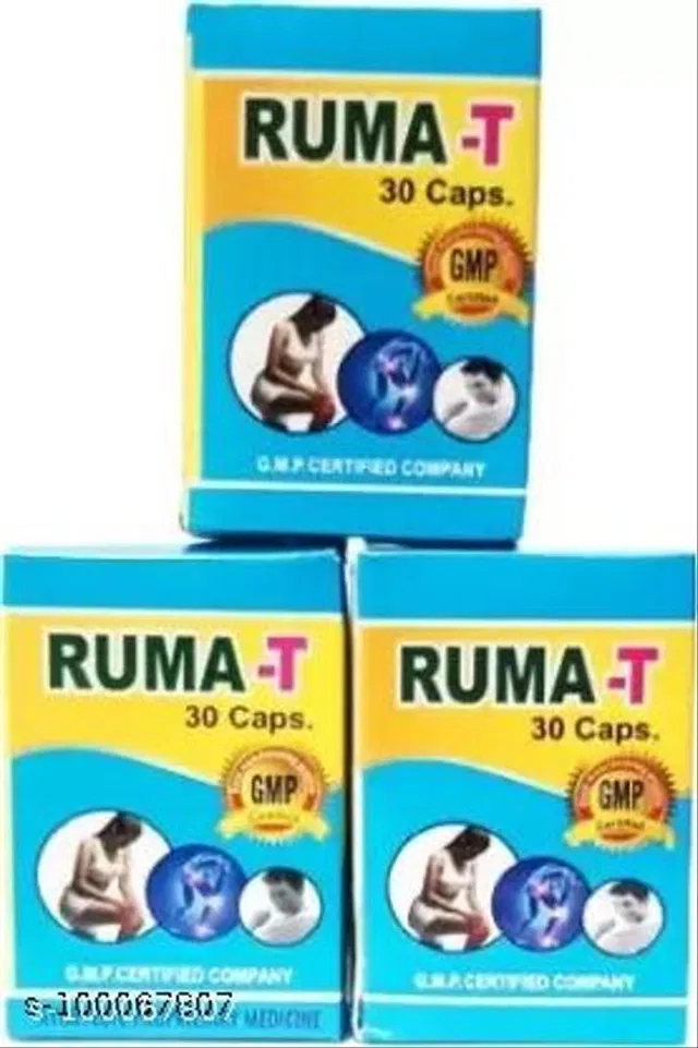 Tara Harbal Pharmaceutical Ruma T Capsule Pack Of 3 (30+30+30) (Pack Of 3)