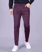 Lycra Solid Trackpant for Men 