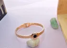 Western Rose Gold Premium Quality Cz Diamond Kada for Women 