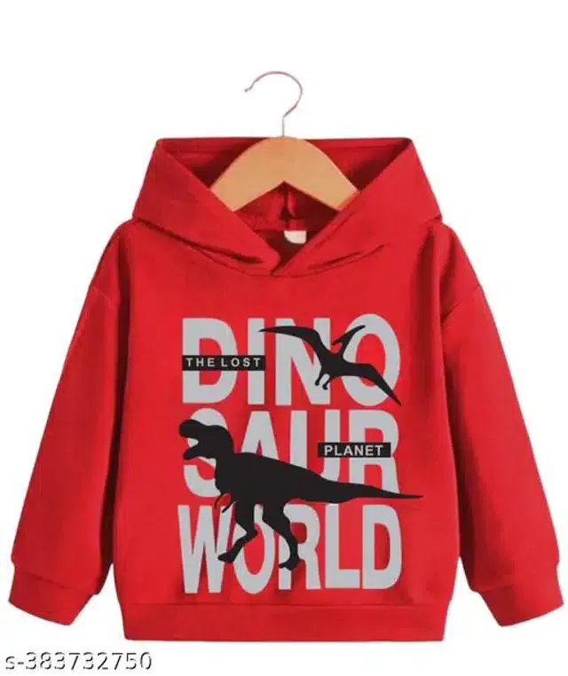 Full Sleeves T-Shirt for Boys (Red, 0-3 Months)