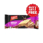 Delicrunch Chocolate Flavoured Crunchy Wafers 2X60 g (Buy 1 Get 1 Free)
