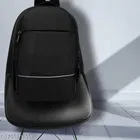 Rubber Backpack for Men & Women, Black
