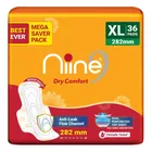 Niine Dry Comfort Sanitary Pads (Xl) - 36 Pcs