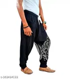Cotton Loose-Fit Harem Pants for Men 
