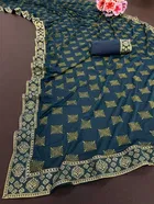 Lycra Blend Printed Saree for Women 