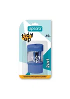 Apsara Tidy up Sharpener+ Eraser,  Blister Pack of 4