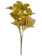 Green Gallery Artificial Yellow Camellia Flower Bunch 32x22cm