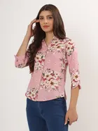 Rayon Printed Shirt for Women 