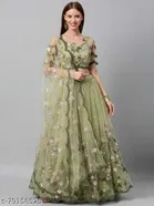 Cotton Blend Lehenga Choli for Women 