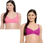 Cotton Blend Non Padded Bra for Women 